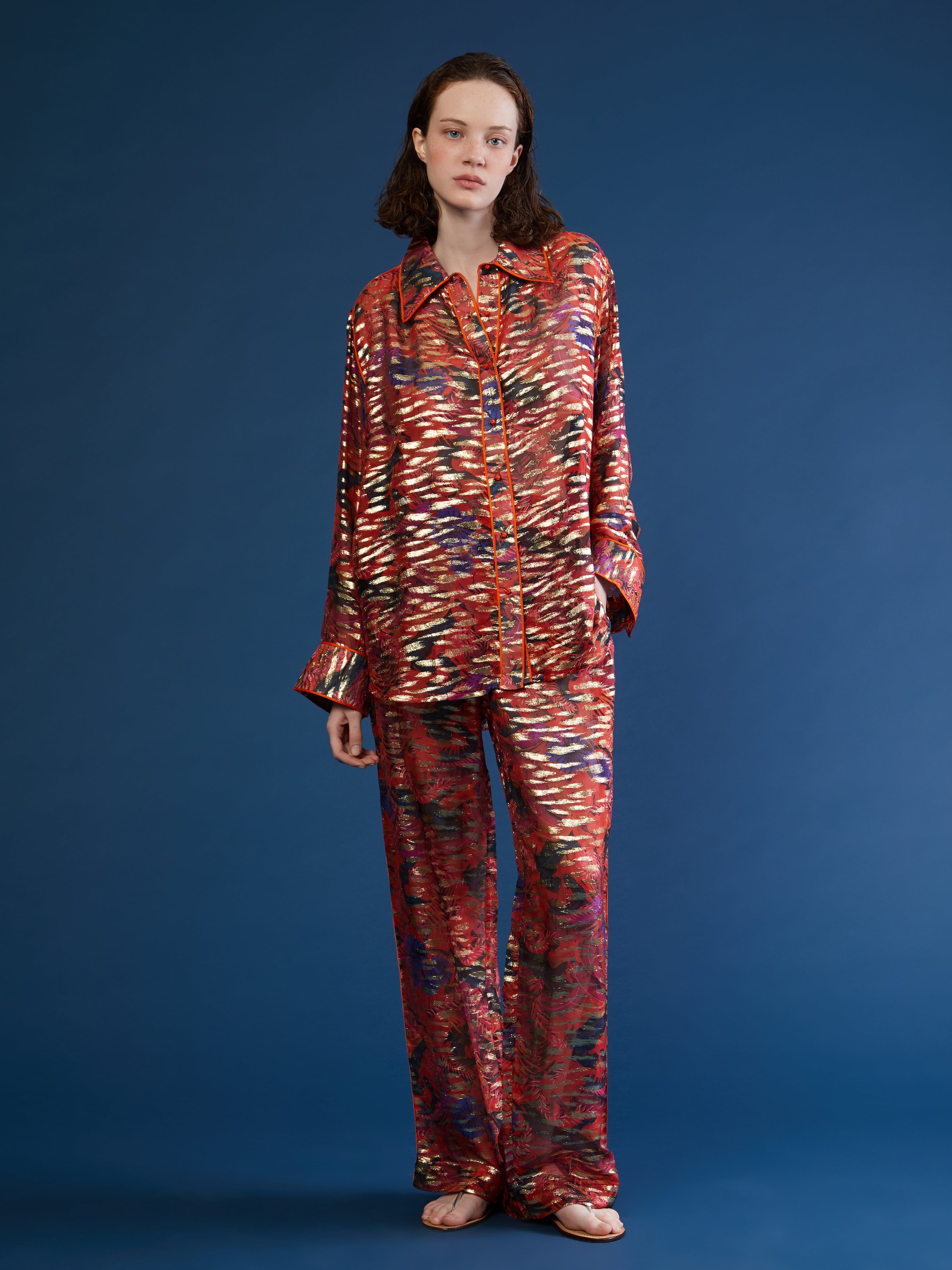 Moroccan Alma silk shirt