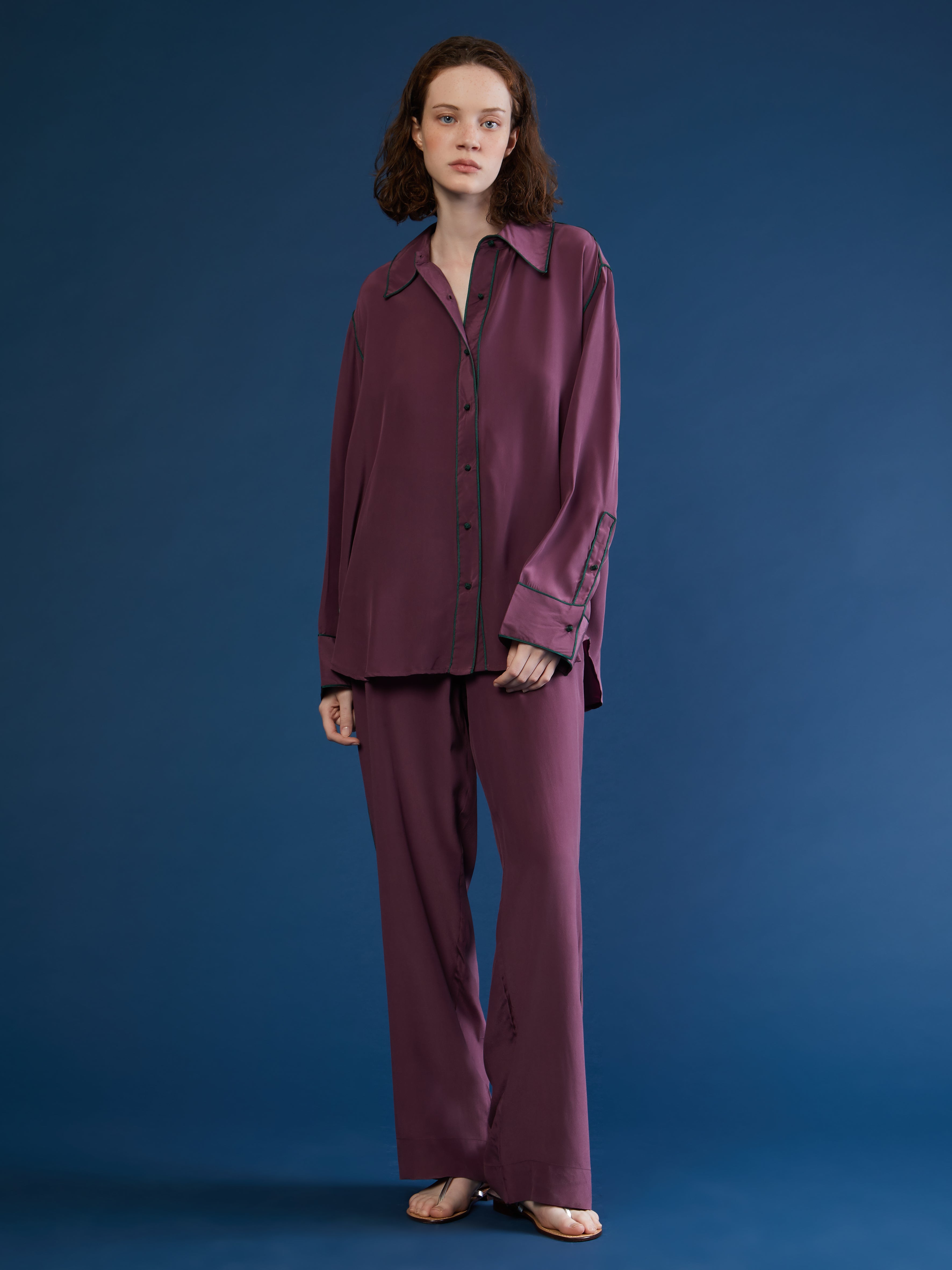 Moroccan Alma silk shirt