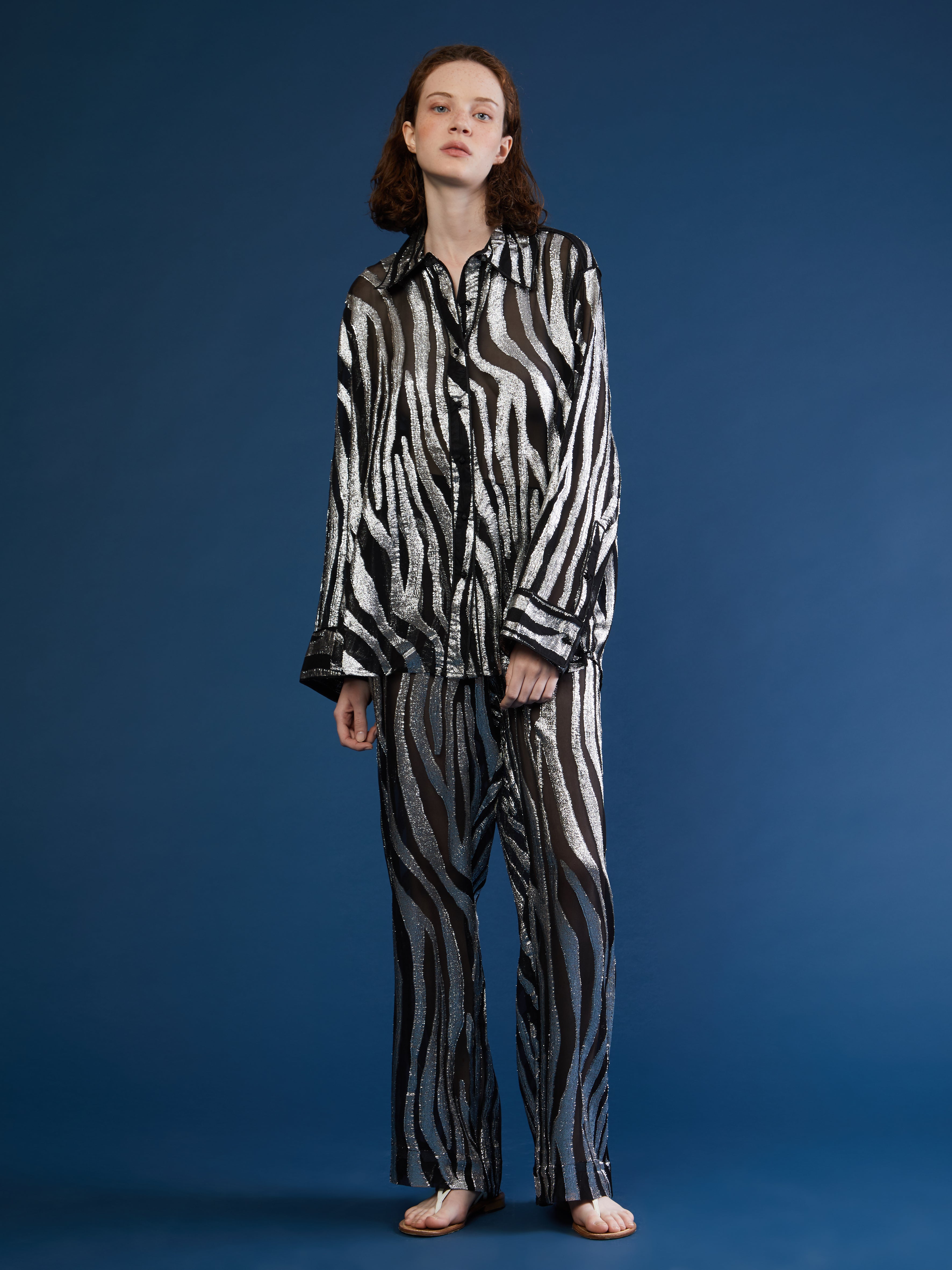 Moroccan Alma silk shirt