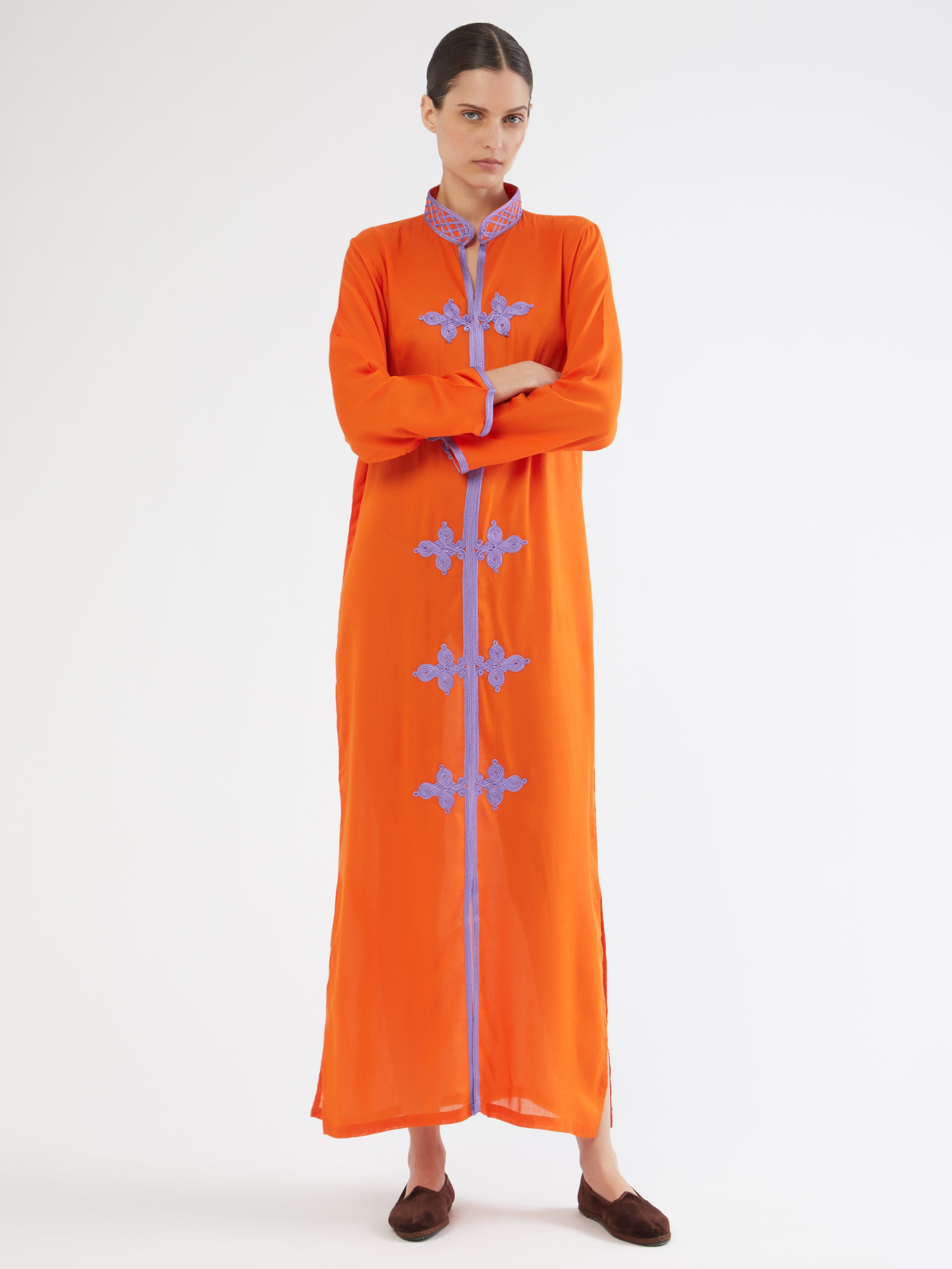 Moroccan Hind cotton kaftan
