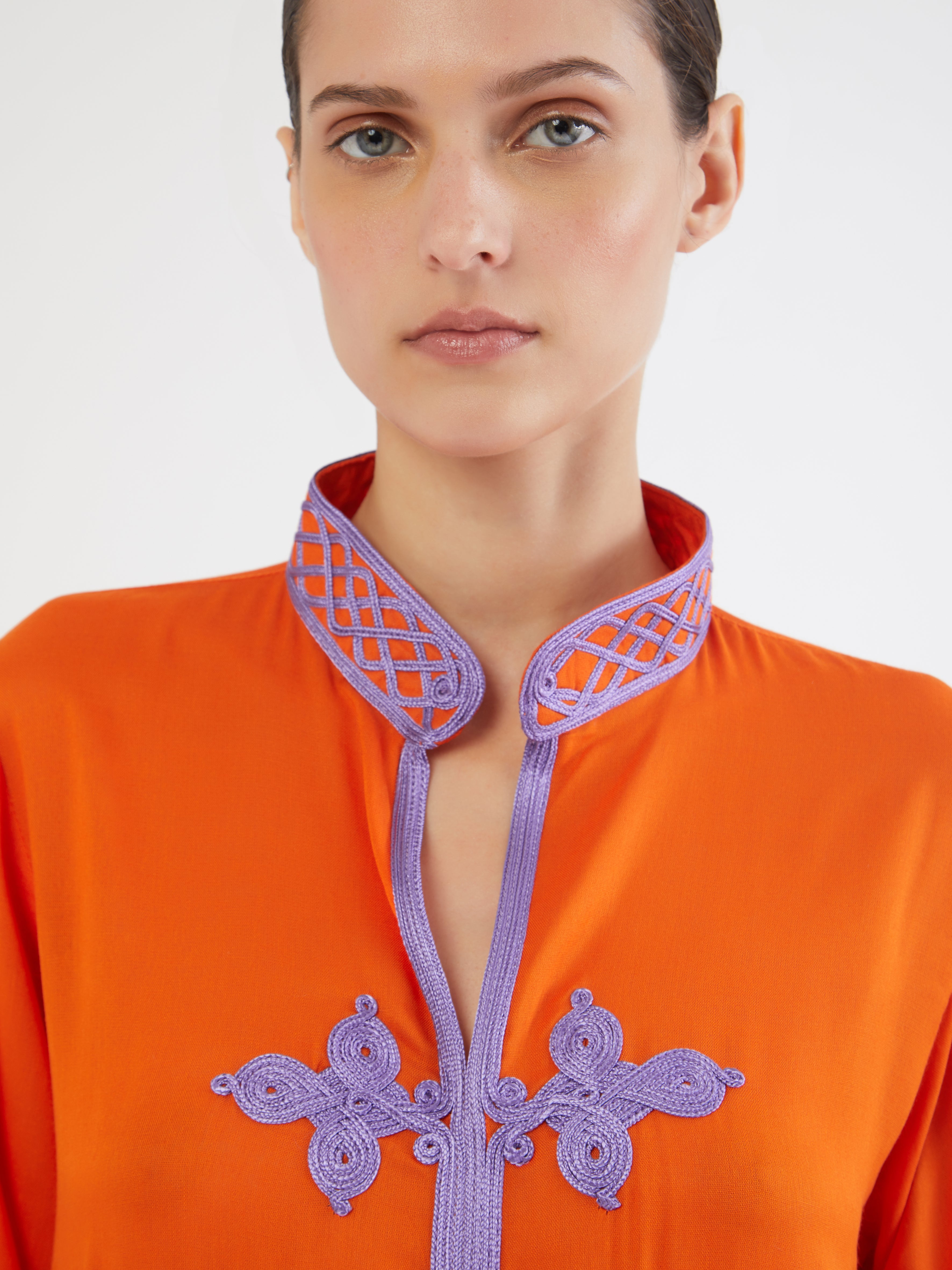 Moroccan Hind cotton kaftan