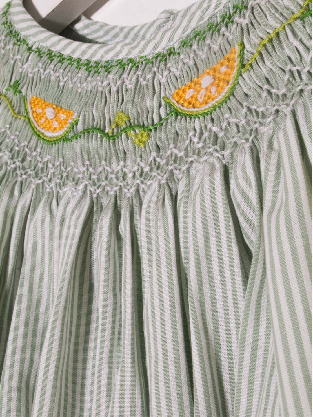 Malagasy smocked kids nightdress