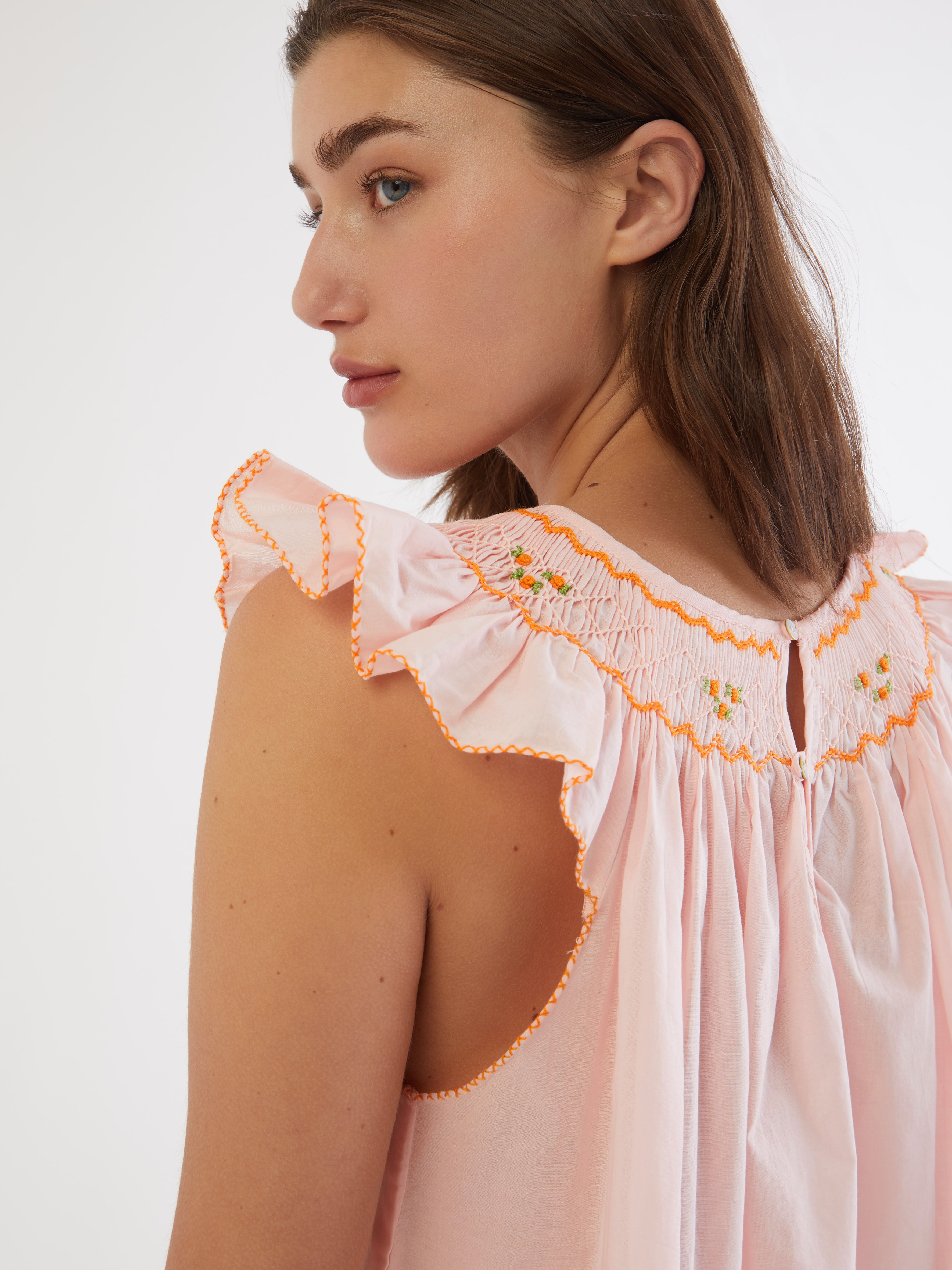 ETHICAL FASHION, CRAFTSMANSHIP, SUSTAINABLE FASHION, TRADITIONAL FASHION, ETHNIC FASHION, BOHEMIAN FASHION, MODA ETICA, MODA SOSTENIBILE, TECNICHE ARTIGIANALI, MODA TRADIZIONALE, MODA ETNICA, MADE IN MADAGASCAR, HANDMADE IN MADAGASCAR, COTTON NIGHTDRESS, COTTON NIGHTGOWN, CAMICIA DA NOTTE IN COTONE, PIGIAMA DI COTONE, COTTON PAJAMA, NIGHTWEAR, SLEEPWEAR, FASHION PAJAMA, PUNTO SMOCK, SMOKED, SMOCKED, HAND EMBROIDERED, RICAMATO A MANO, MUM AND DAUGHTER, MINE ME COLLECTION, MATCHIN WITH MUM, 