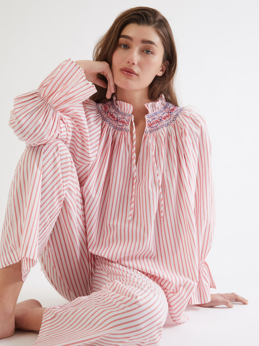 ETHICAL FASHION, CRAFTSMANSHIP, SUSTAINABLE FASHION, TRADITIONAL FASHION, ETHNIC FASHION, BOHEMIAN FASHION, MODA ETICA, MODA SOSTENIBILE, TECNICHE ARTIGIANALI, MODA TRADIZIONALE, MODA ETNICA, MADE IN MADAGASCAR, HANDMADE IN MADAGASCAR, COTTON NIGHTDRESS, COTTON NIGHTGOWN, CAMICIA DA NOTTE IN COTONE, PIGIAMA DI COTONE, COTTON PAJAMA, NIGHTWEAR, SLEEPWEAR, FASHION PAJAMA, PUNTO SMOCK, SMOKED, SMOCKED, HAND EMBROIDERED, RICAMATO A MANO, MUM AND DAUGHTER, MINE ME COLLECTION, MATCHIN WITH MUM, 