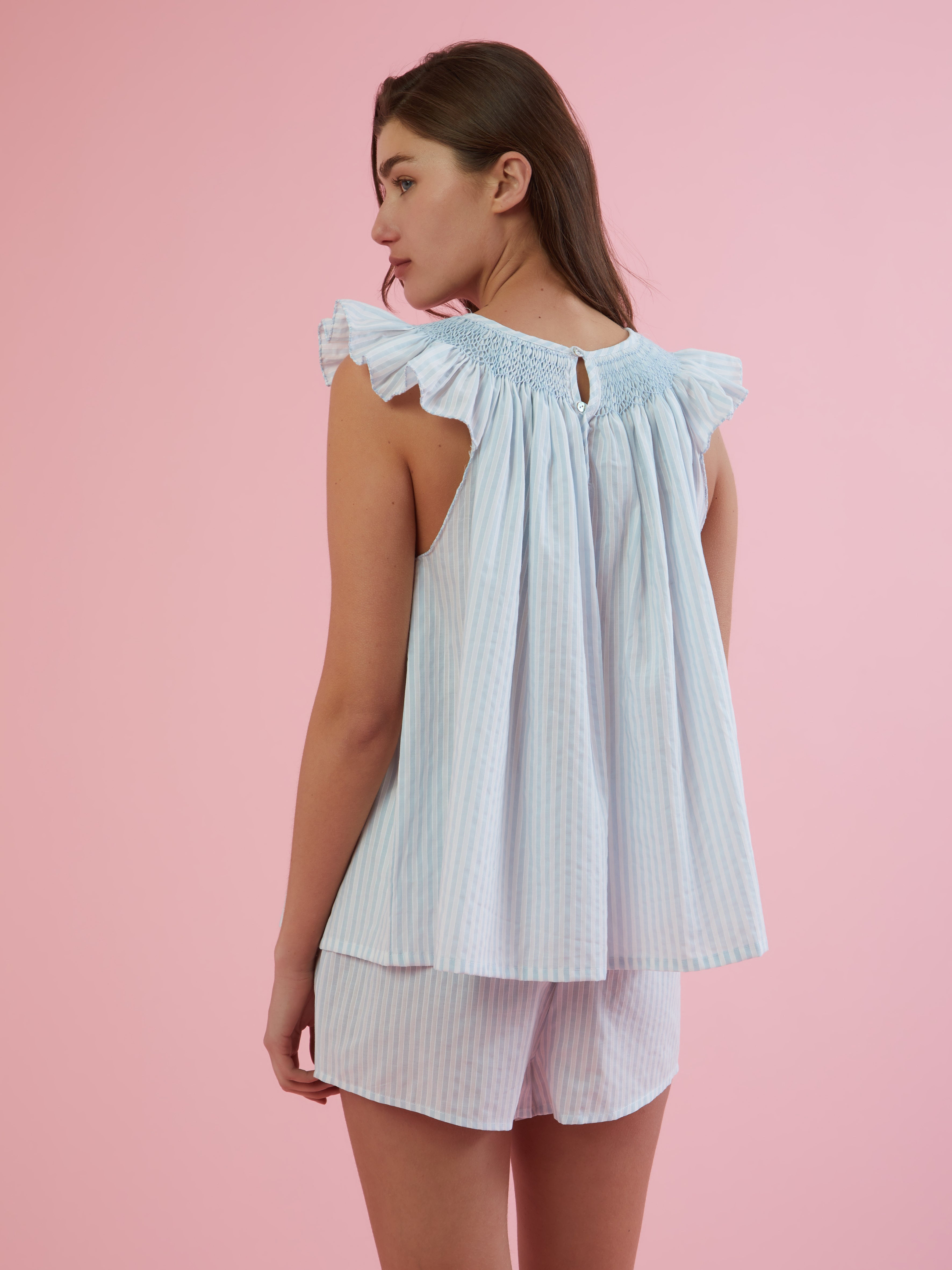 ETHICAL FASHION, CRAFTSMANSHIP, SUSTAINABLE FASHION, TRADITIONAL FASHION, ETHNIC FASHION, BOHEMIAN FASHION, MODA ETICA, MODA SOSTENIBILE, TECNICHE ARTIGIANALI, MODA TRADIZIONALE, MODA ETNICA, MADE IN MADAGASCAR, HANDMADE IN MADAGASCAR, COTTON NIGHTDRESS, COTTON NIGHTGOWN, CAMICIA DA NOTTE IN COTONE, PIGIAMA DI COTONE, COTTON PAJAMA, NIGHTWEAR, SLEEPWEAR, FASHION PAJAMA, PUNTO SMOCK, SMOKED, SMOCKED, HAND EMBROIDERED, RICAMATO A MANO, MUM AND DAUGHTER, MINE ME COLLECTION, MATCHIN WITH MUM, 