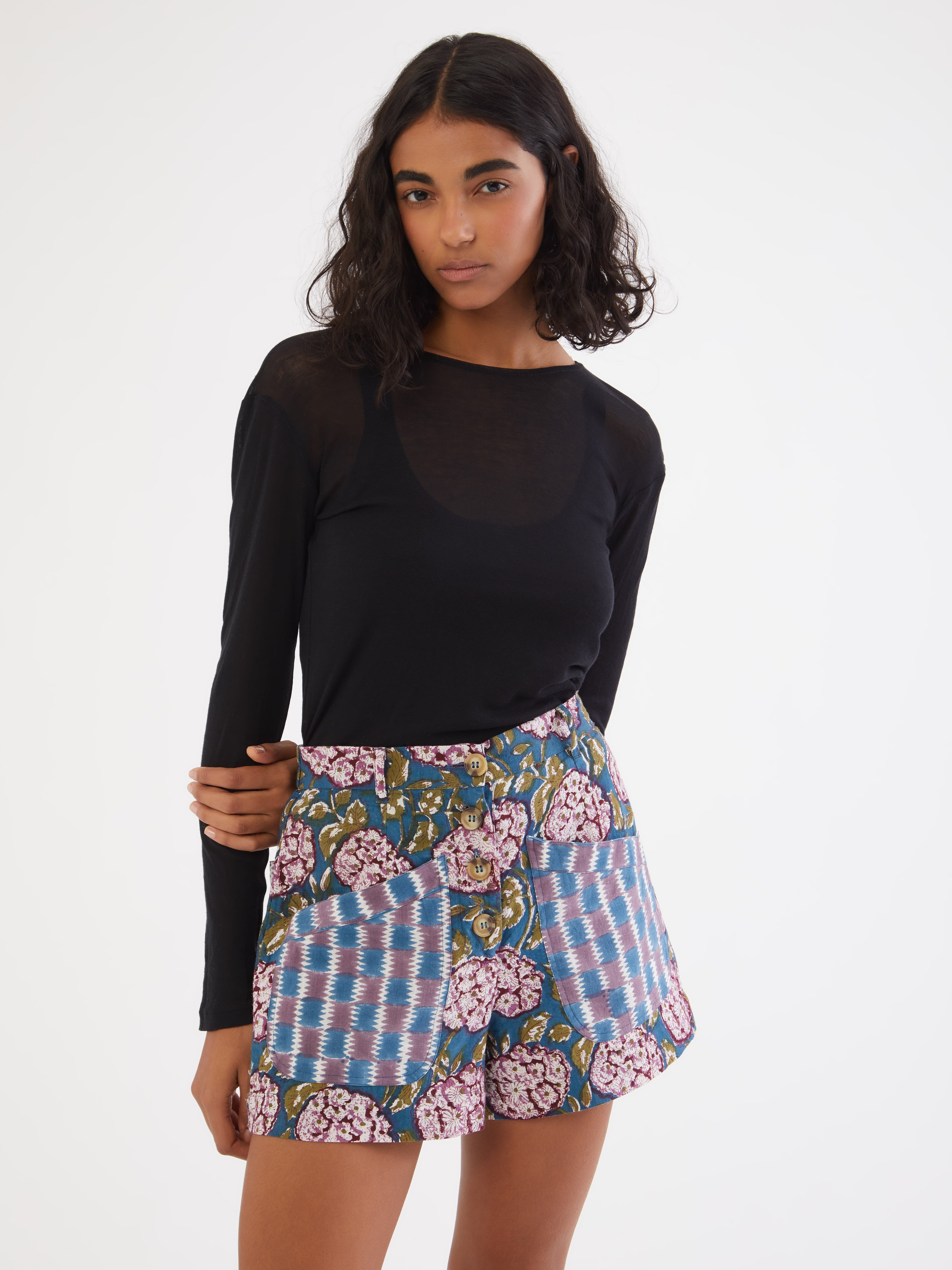 Cotton Shorts, Co-ord Set, India Crafted, Embroidered Details, Relaxed Fit, Wide-Leg Design, Elastic Waistband, Stylish Shorts, Casual Outing, Mix and Match, Coordinated Look, Green Shorts, Adjustable Waist, Side Pockets, Machine Washable, High-Quality Fabric, Comfortable Wear, Fashionable Style, Versatile Clothing, Unique Design, Handcrafted Details, Sustainable Fashion, Easy Care, Trendy Shorts, Stylish Embellishments, Chic Apparel, Fashion