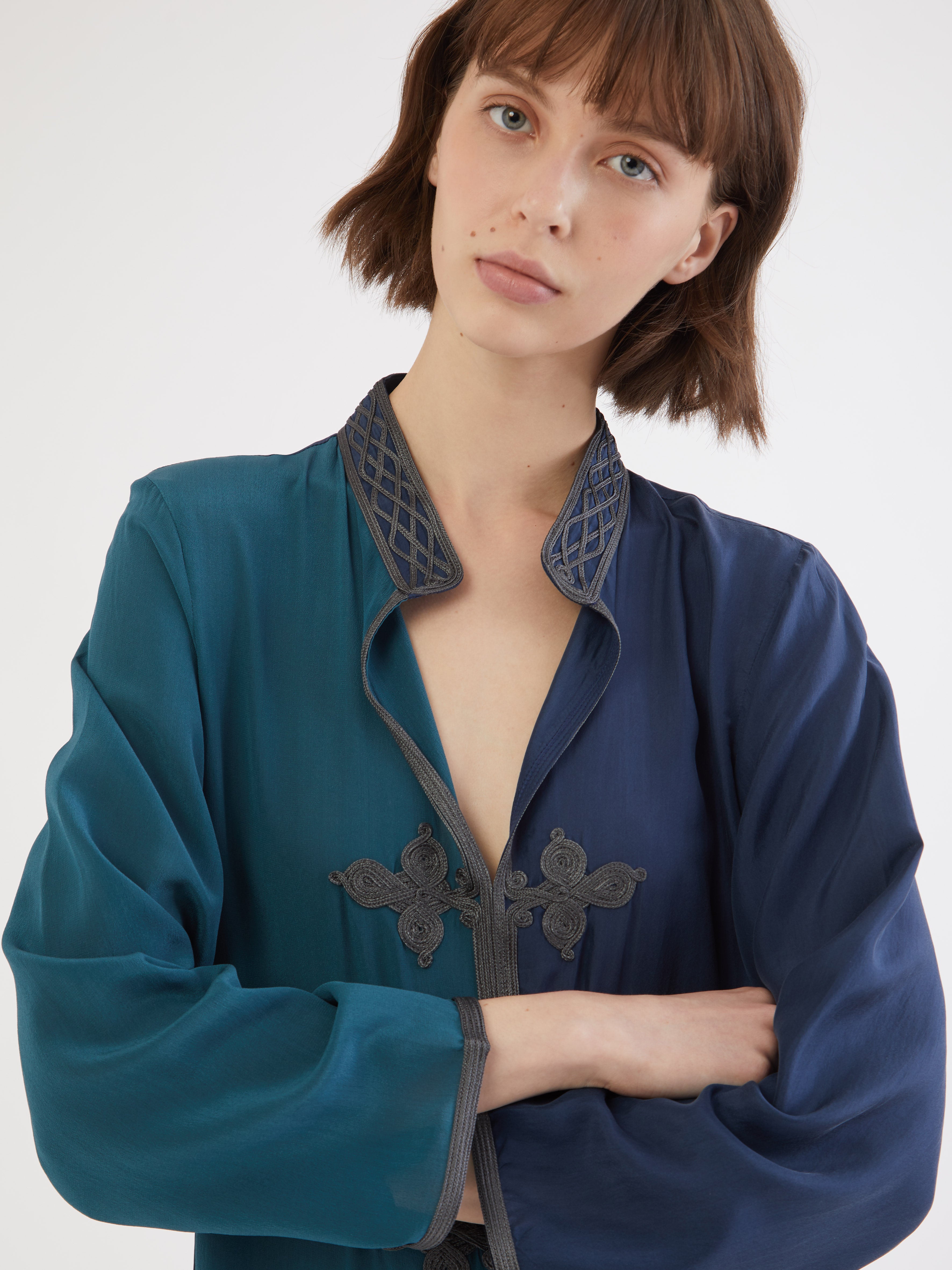 Ethical fashion, craftsmanship, sustainable fashion, traditional fashion, ethnic fashion, moda etica, moda sostenibile, tecniche artigianali, moda tradizionale, moda etnica, fatto a mano, handmade, kaftano, kaftan, beachwear, moda di spiaggia, summer wear, bohemian style, boho styile, stile bohemio, stile boho, resort wear, morocco, moda marochina, moroccan fashion, moroccan style, hand embroidery, ricamato a mano, ricamo, ricamo marocchino, moroccan embroidery, colorful kaftan, cotton kaftan, beach style. 