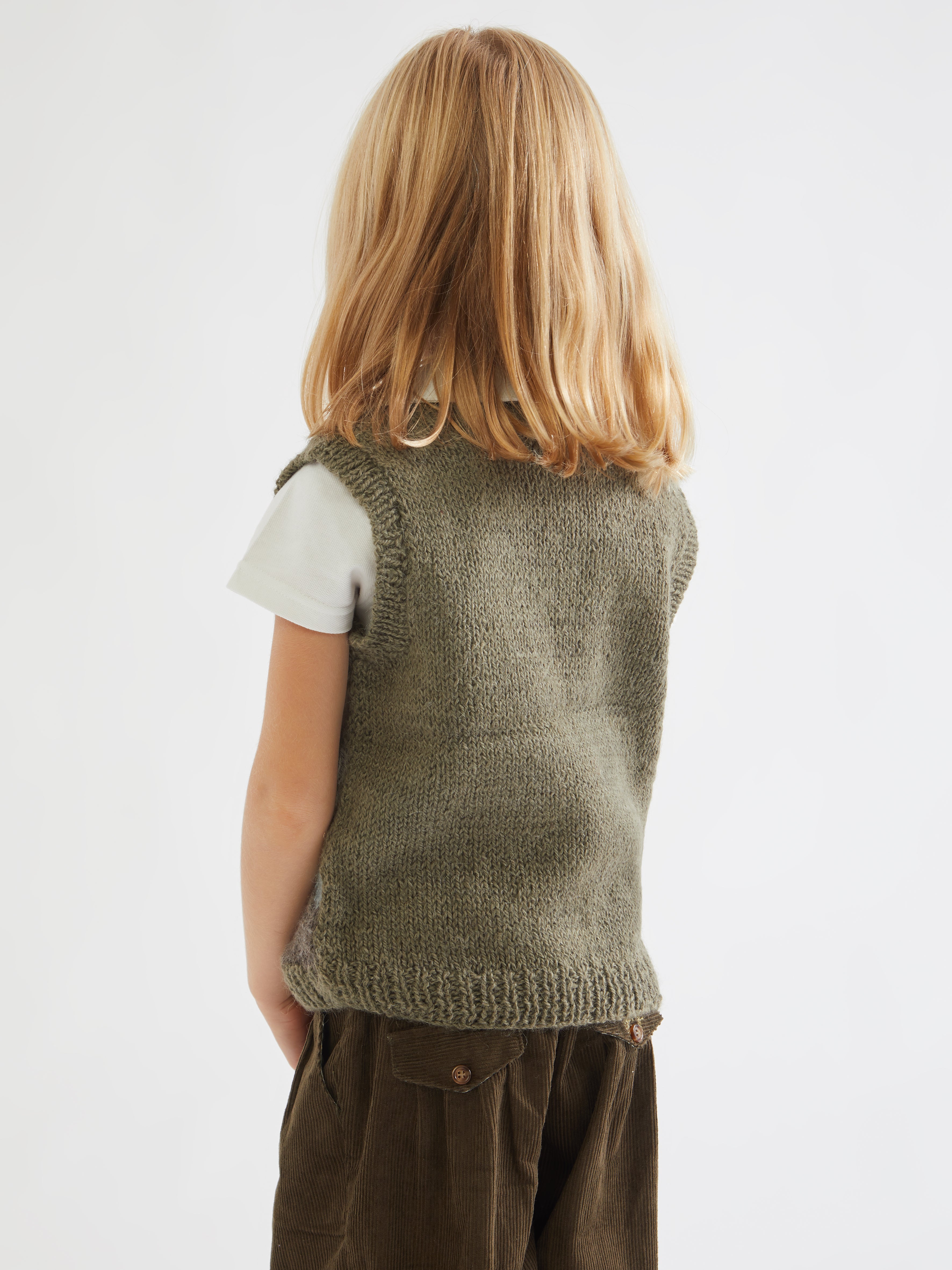 Argentinian Alpaca kids vest