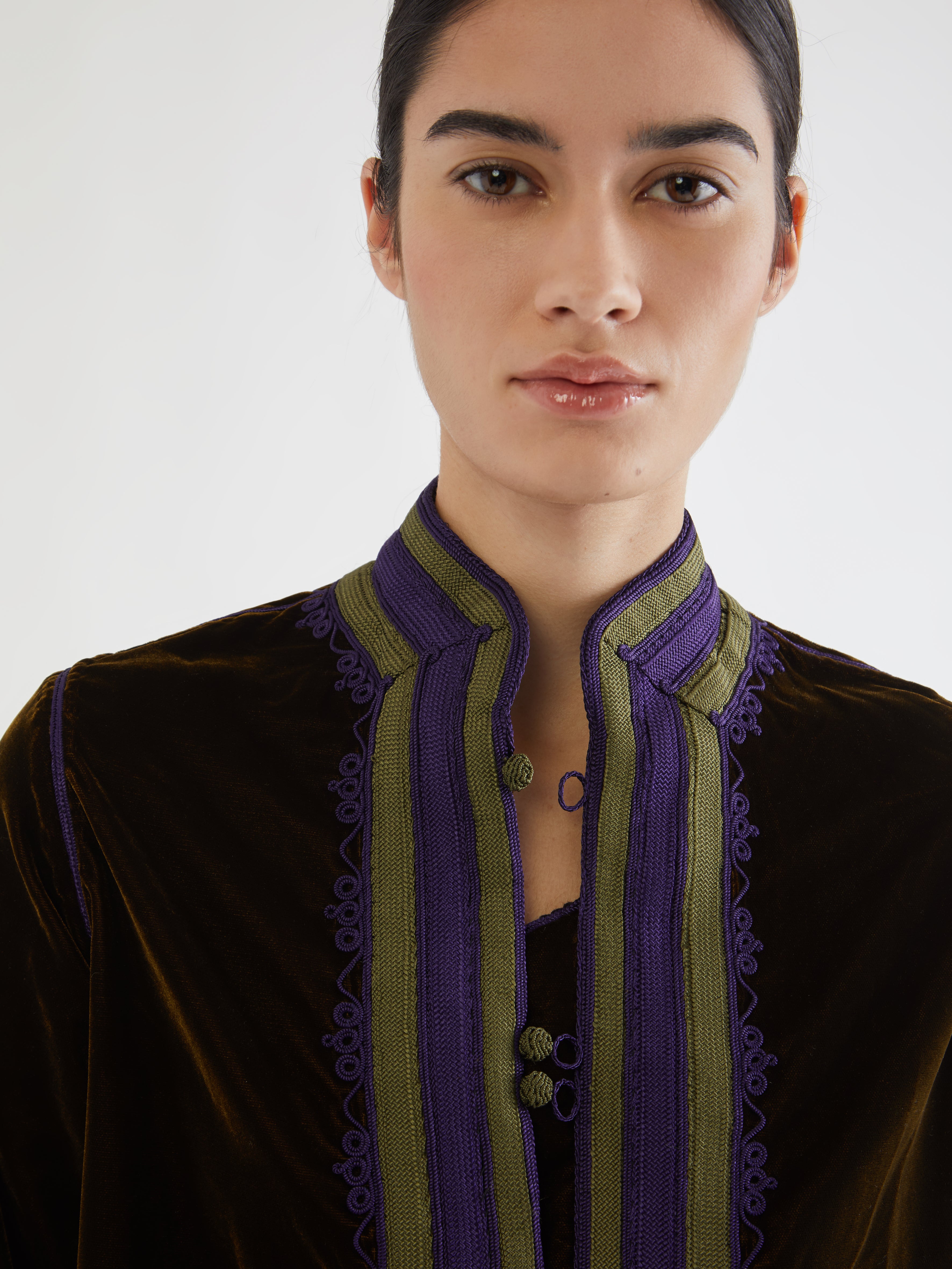 Moroccan velvet jacket