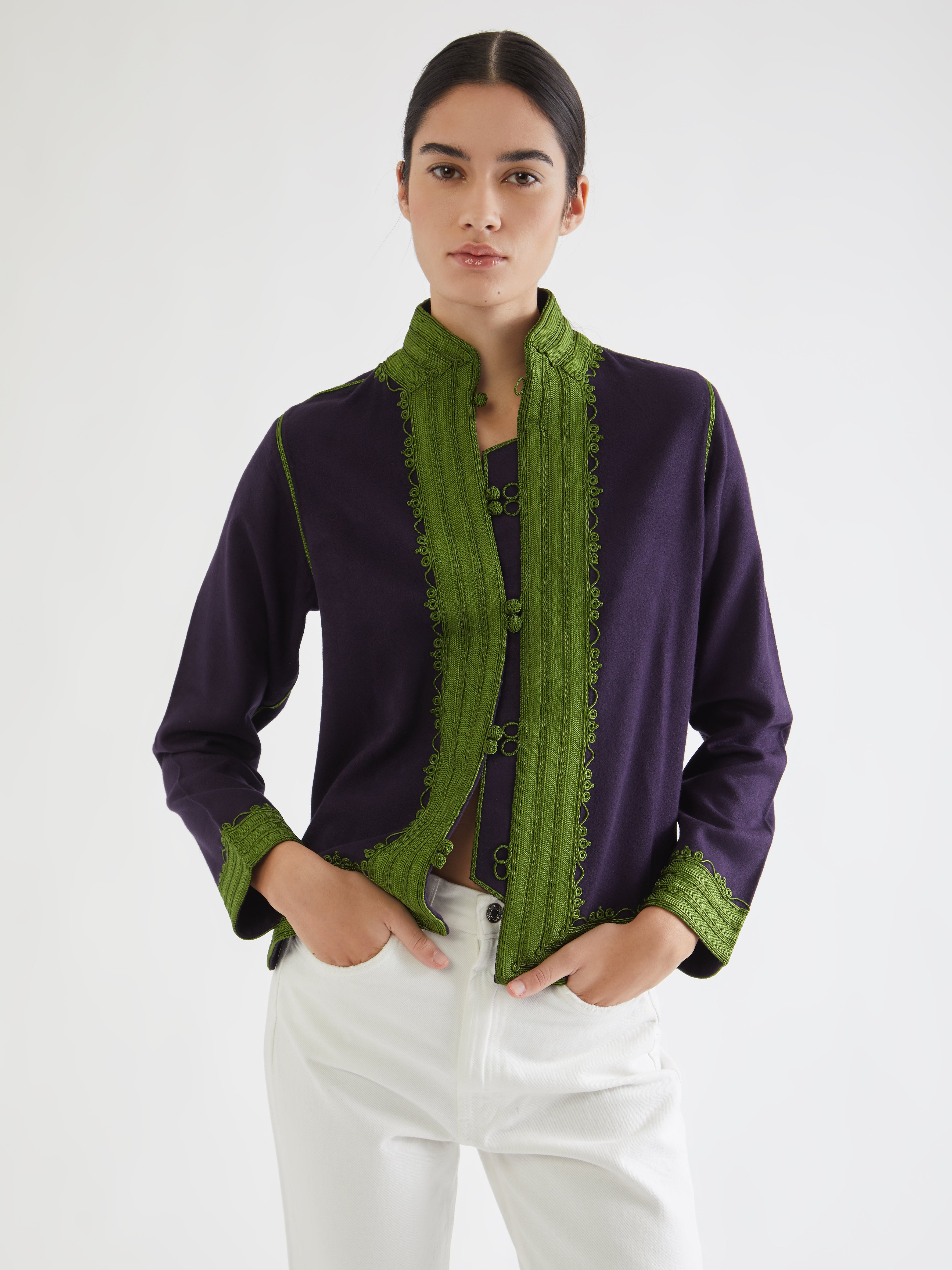 Moroccan cashmere jacket