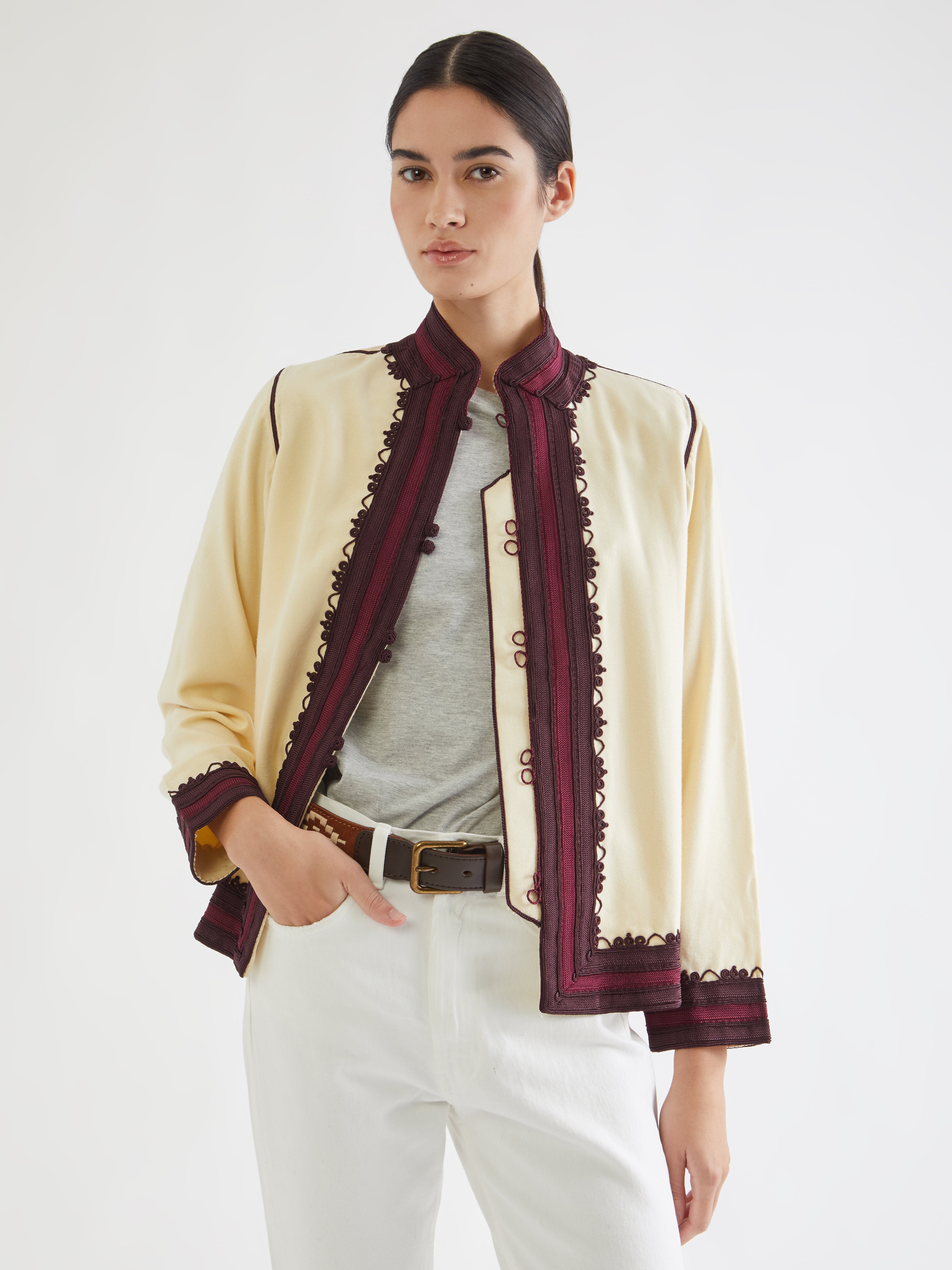 Moroccan cashmere jacket