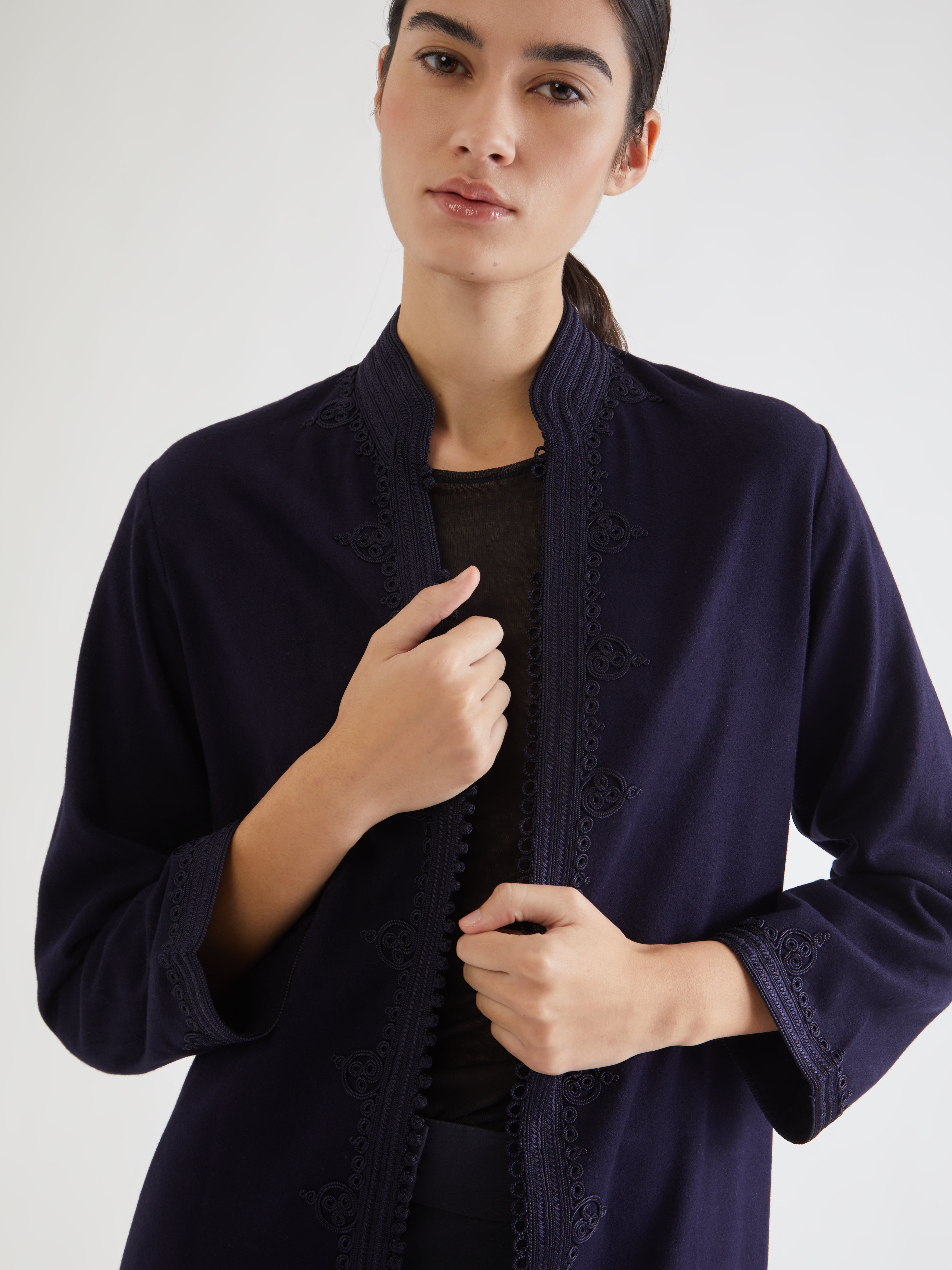 Moroccan cashmere coat