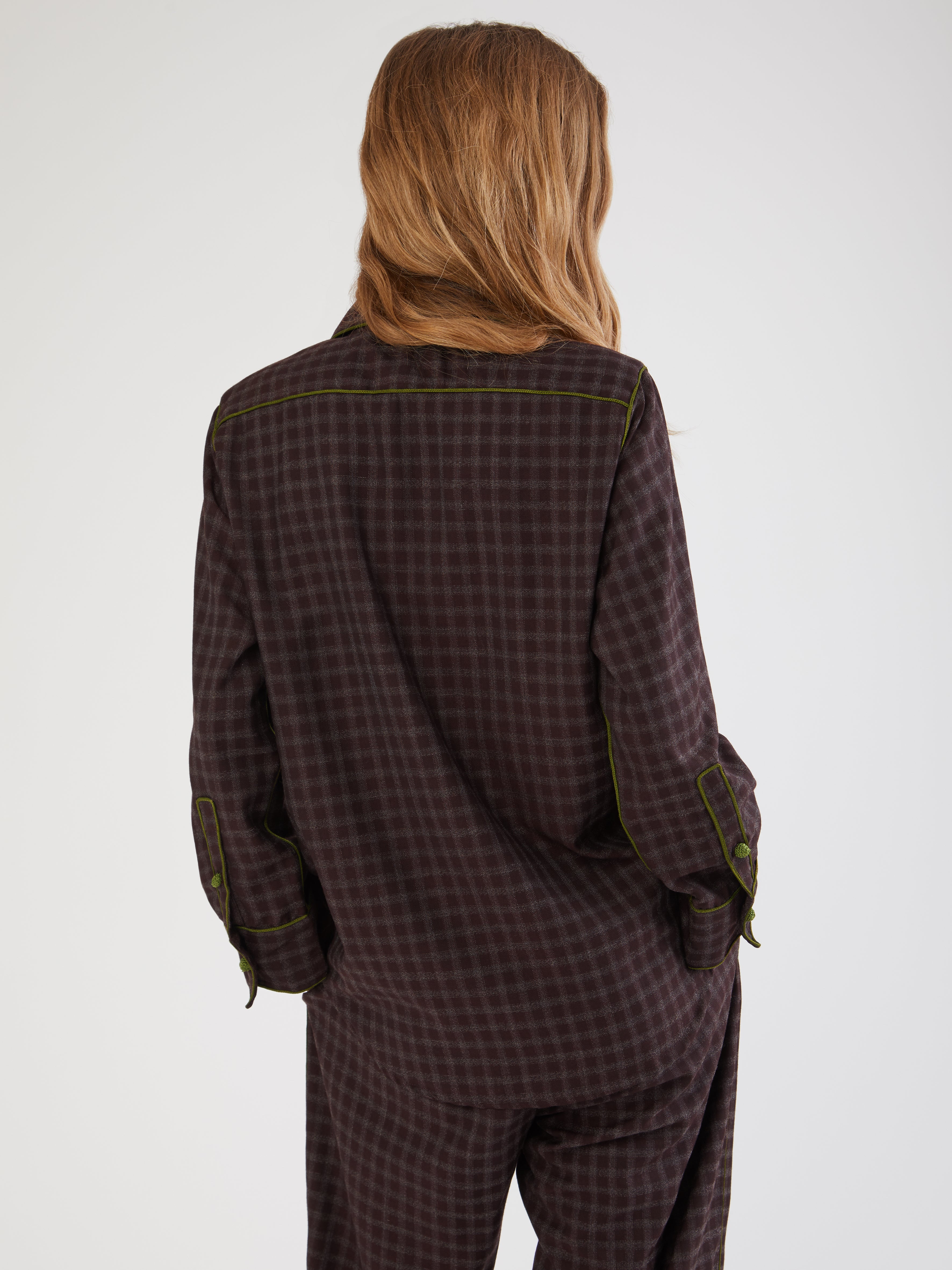 Moroccan Alma wool shirt