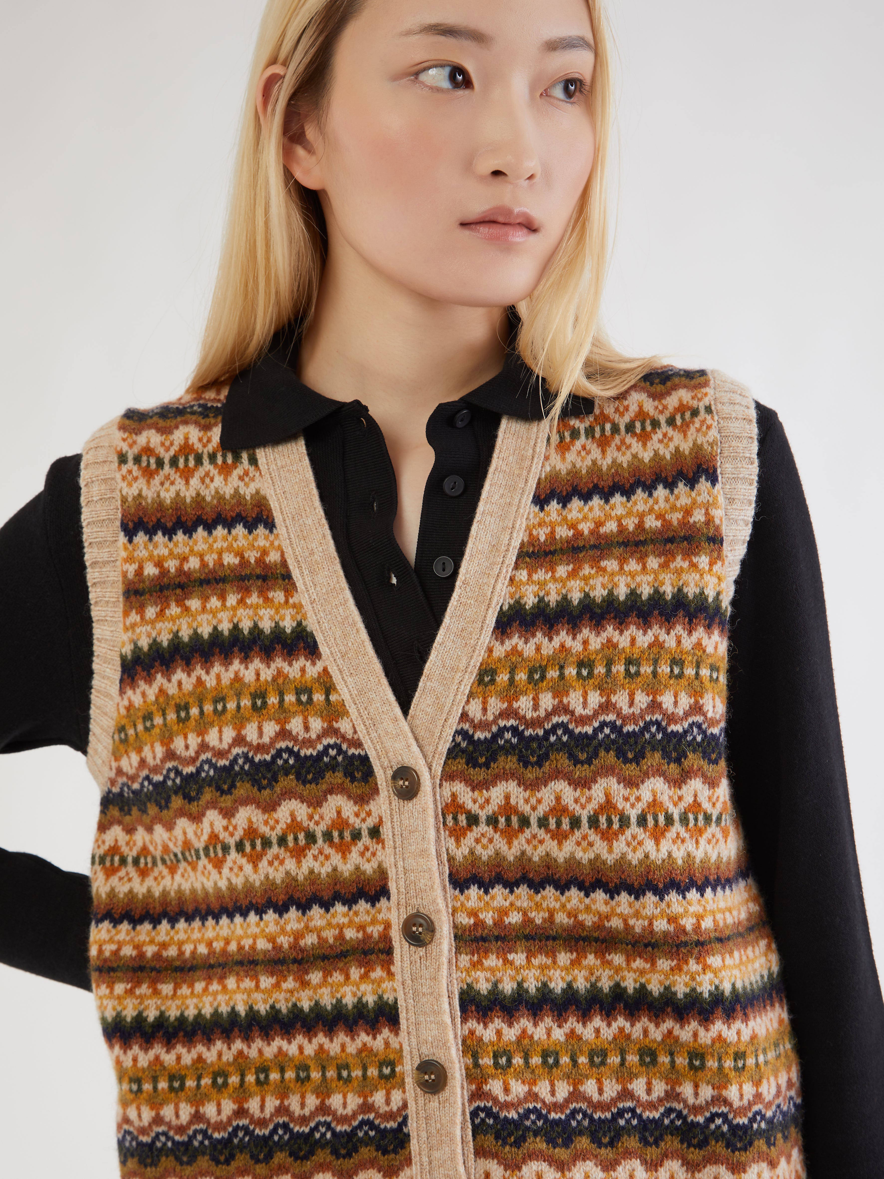 ETHICAL FASHION, CRAFTSMANSHIP, SUSTAINABLE FASHION, TRADITIONAL FASHION, ETHNIC FASHION, BOHEMIAN FASHION, MODA ETICA, MODA SOSTENIBILE, TECNICHE ARTIGIANALI, MODA TRADIZIONALE, MODA ETNICA, VESTITI BOHEMIAN, GOLF, FAIR ISLE, SCOTTISH SWEATER, 100% LANA, 100% WOOL, TRADITIONAL SWEATER, MADE IN SCOTLAND, GOLF INGLESI