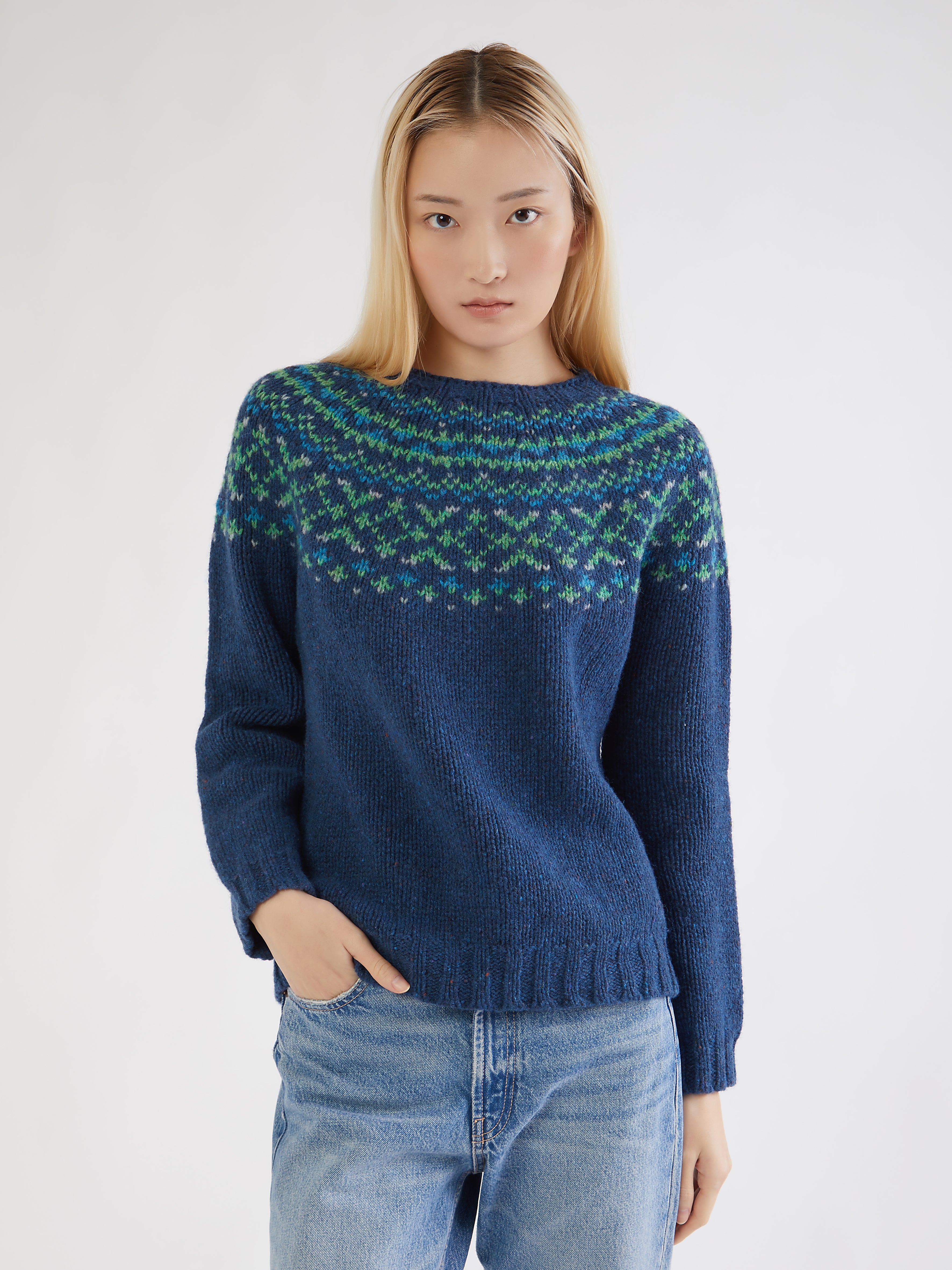 ETHICAL FASHION, CRAFTSMANSHIP, SUSTAINABLE FASHION, TRADITIONAL FASHION, ETHNIC FASHION, BOHEMIAN FASHION, MODA ETICA, MODA SOSTENIBILE, TECNICHE ARTIGIANALI, MODA TRADIZIONALE, MODA ETNICA, VESTITI BOHEMIAN, GOLF, FAIR ISLE, SCOTTISH SWEATER, 100% LANA, 100% WOOL, TRADITIONAL SWEATER, MADE IN SCOTLAND, GOLF INGLESI