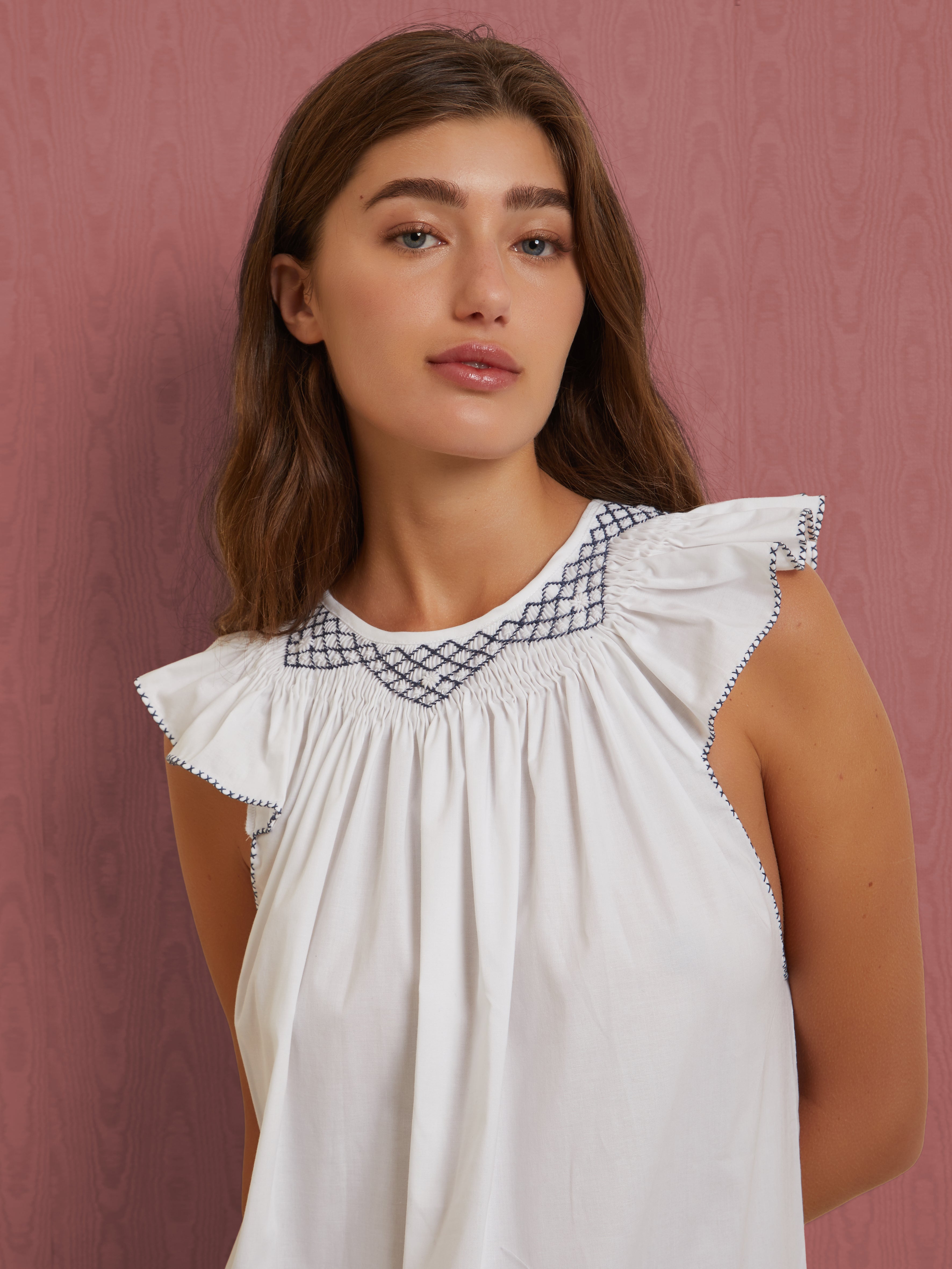 ETHICAL FASHION, CRAFTSMANSHIP, SUSTAINABLE FASHION, TRADITIONAL FASHION, ETHNIC FASHION, BOHEMIAN FASHION, MODA ETICA, MODA SOSTENIBILE, TECNICHE ARTIGIANALI, MODA TRADIZIONALE, MODA ETNICA, MADE IN MADAGASCAR, HANDMADE IN MADAGASCAR, COTTON NIGHTDRESS, COTTON NIGHTGOWN, CAMICIA DA NOTTE IN COTONE, PIGIAMA DI COTONE, COTTON PAJAMA, NIGHTWEAR, SLEEPWEAR, FASHION PAJAMA, PUNTO SMOCK, SMOKED, SMOCKED, HAND EMBROIDERED, RICAMATO A MANO, MUM AND DAUGHTER, MINE ME COLLECTION, MATCHIN WITH MUM, 