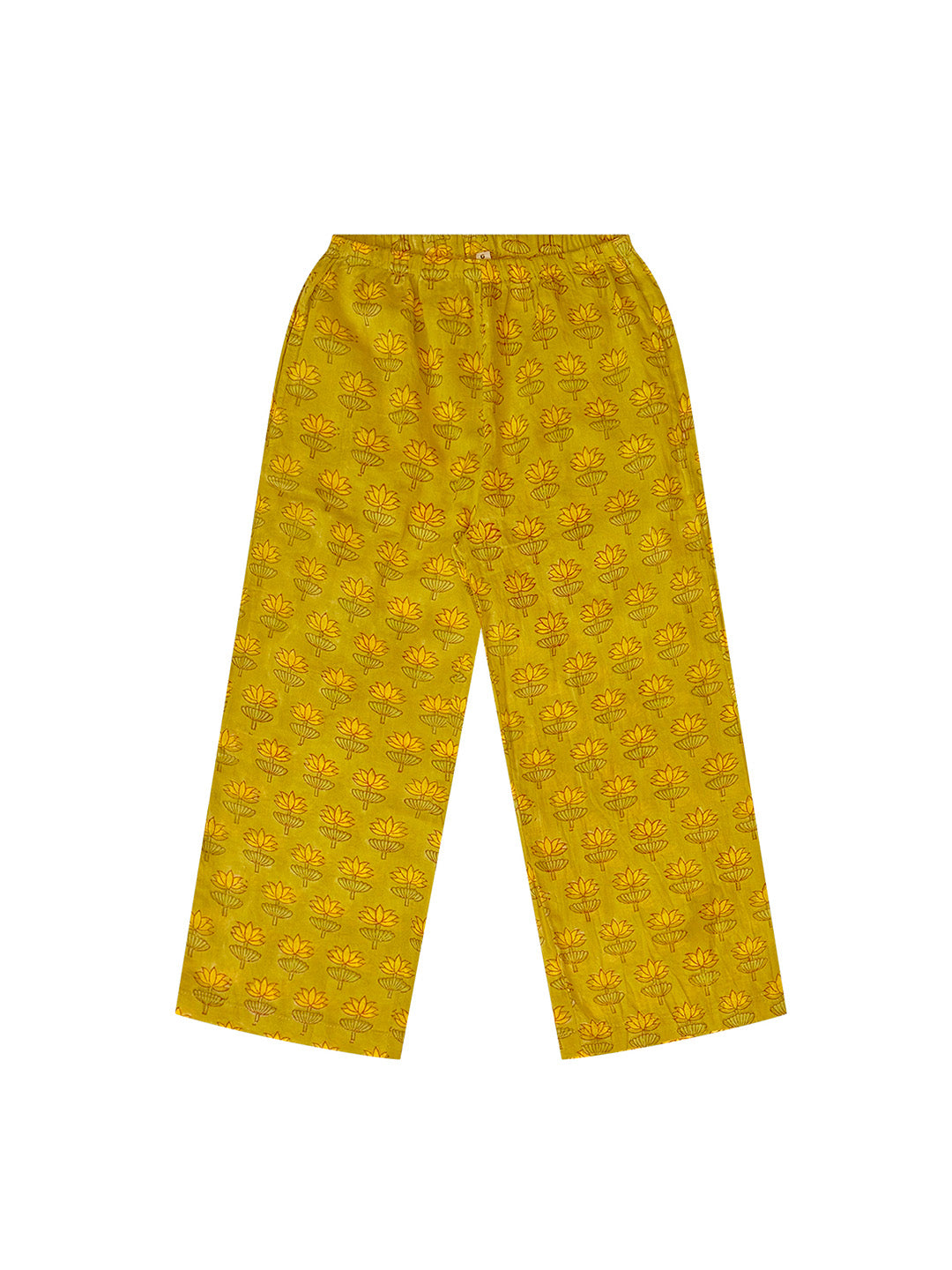 HANDMADE IN INDIA, BLOCK PRINT, HAND BLOCK PRINT, FLOWER PRINT, FATTO A MANO, TRADITIONAL TECNICHES, TECNICHE TRADIZIONALI,  SWIMWEAR CAPSULE COLLECTION, PANTALONI PER BAMBINO, MIX AND MATCH, MINI ME, PANTALONI IN COTONE, COTTON PANTS