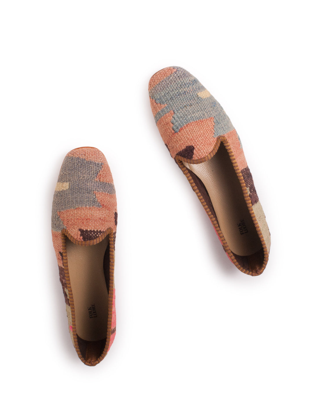 Turkish kilim slippers - size 41