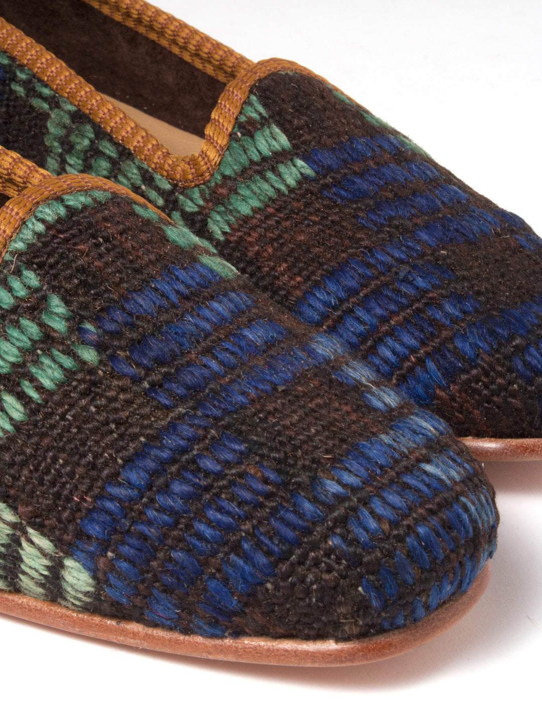 Turkish kilim slippers - size 40