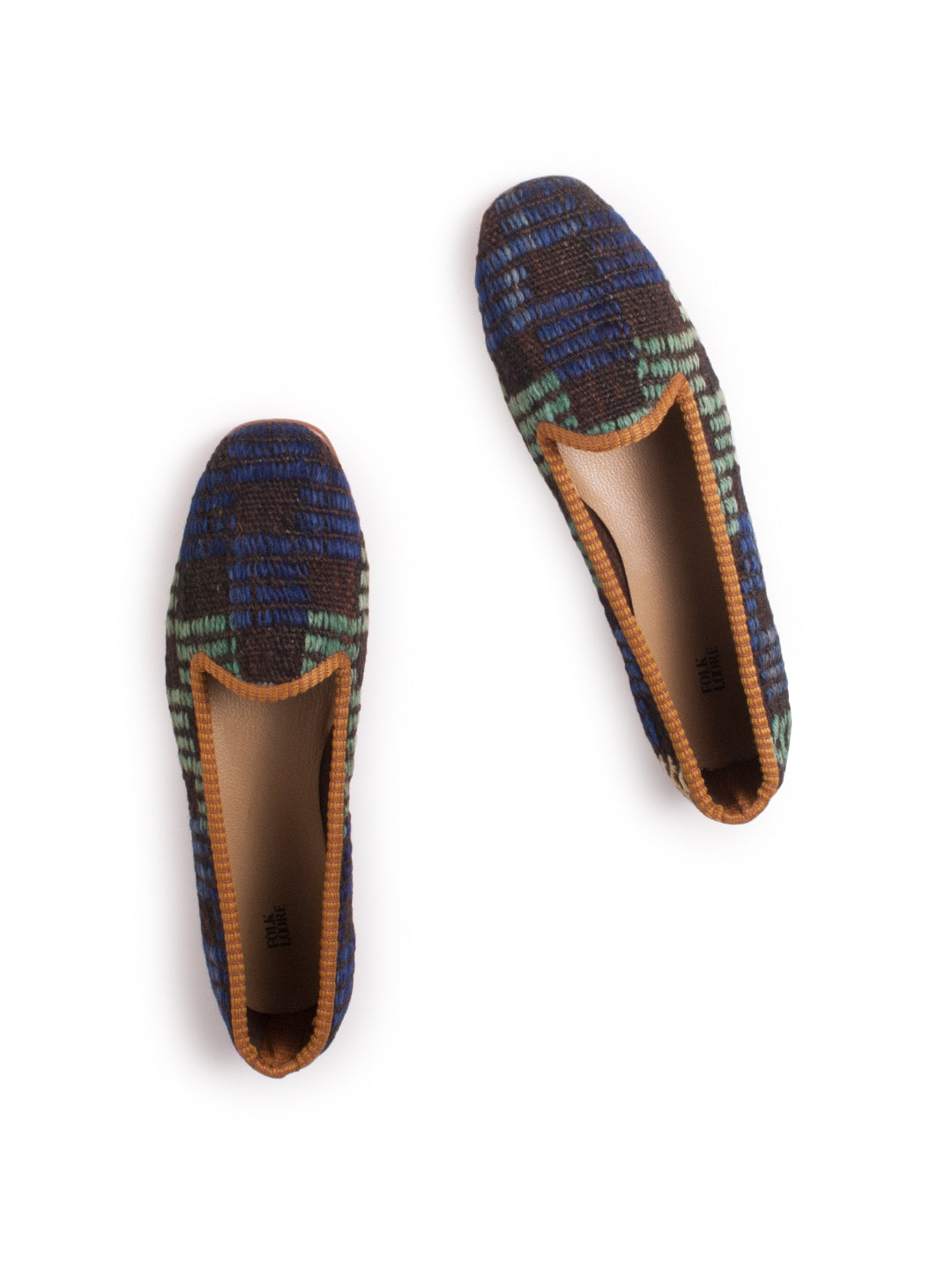 Turkish kilim slippers - size 40