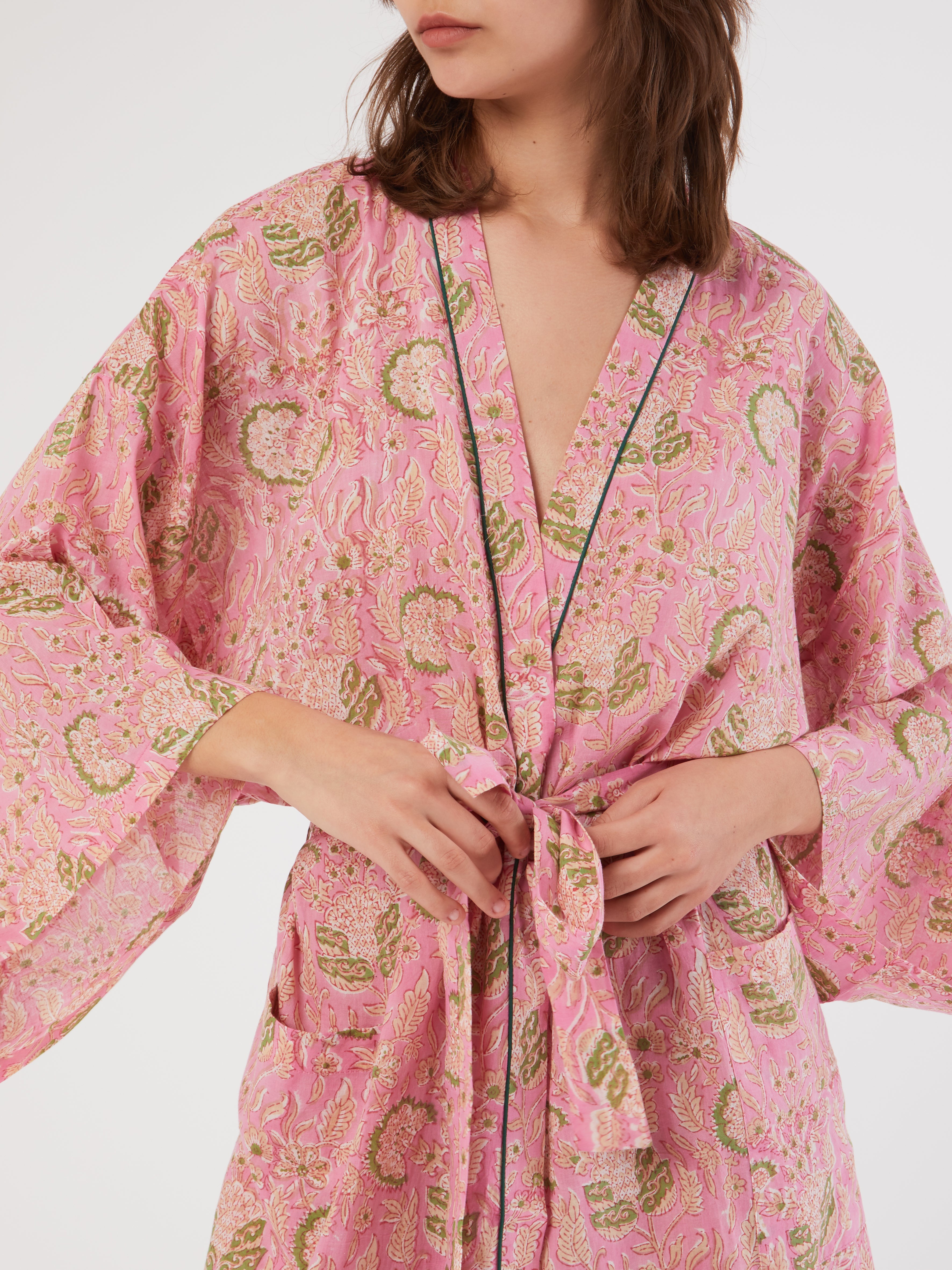 Indian Cotton Kimono, Indian Kimono Robes Printed Dressing Gown Women's Robes  Cotton Dressing Gown Kimono Lightweight Robe Bridesmaid Gifts - Etsy | Cotton  dressing gown, Cotton kimono, Womens robes