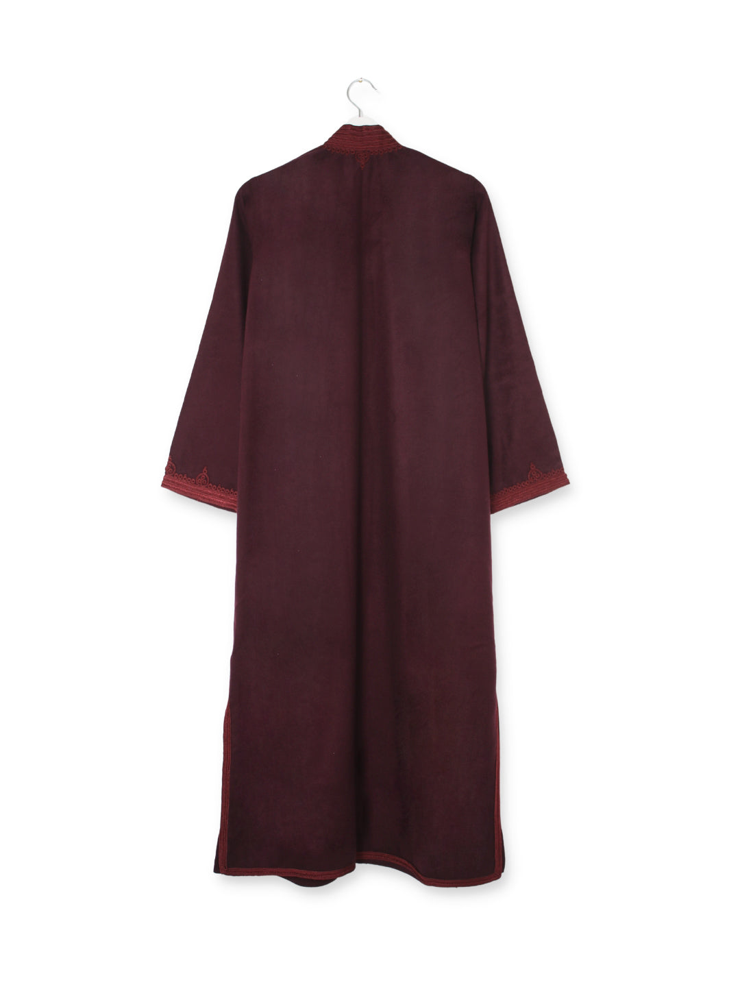 Embroidered in silk threads, Ethical fashion, craftsmanship, sustainable fashion, traditional fashion, ethnic fashion, moda etica, moda sostenibile, tecniche artigianali, moda tradizionale, moda etnica, fatto a mano, handmade, bohemian jacket, boho jacket, midseason jacket, giacca di mezza stagione, ricamo a mano, hand embroidery, silk embroidery, ricamo seta, moroccan jacket, giacca marocchina, collo coreana, giacca di velluto, velvet jacket, giacca di cashmere, cashmere jacket